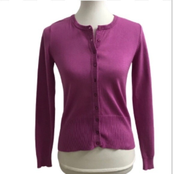 Silk Blend Y2K Cropped Cardigan Sweater S - Picture 2 of 7